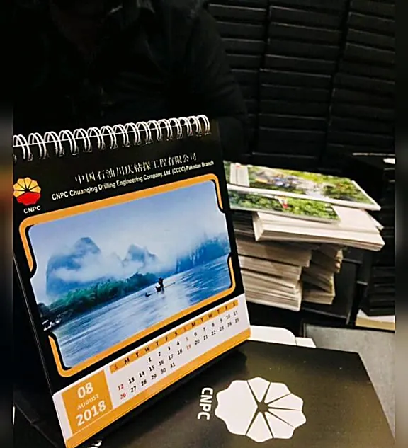 Printed calendars